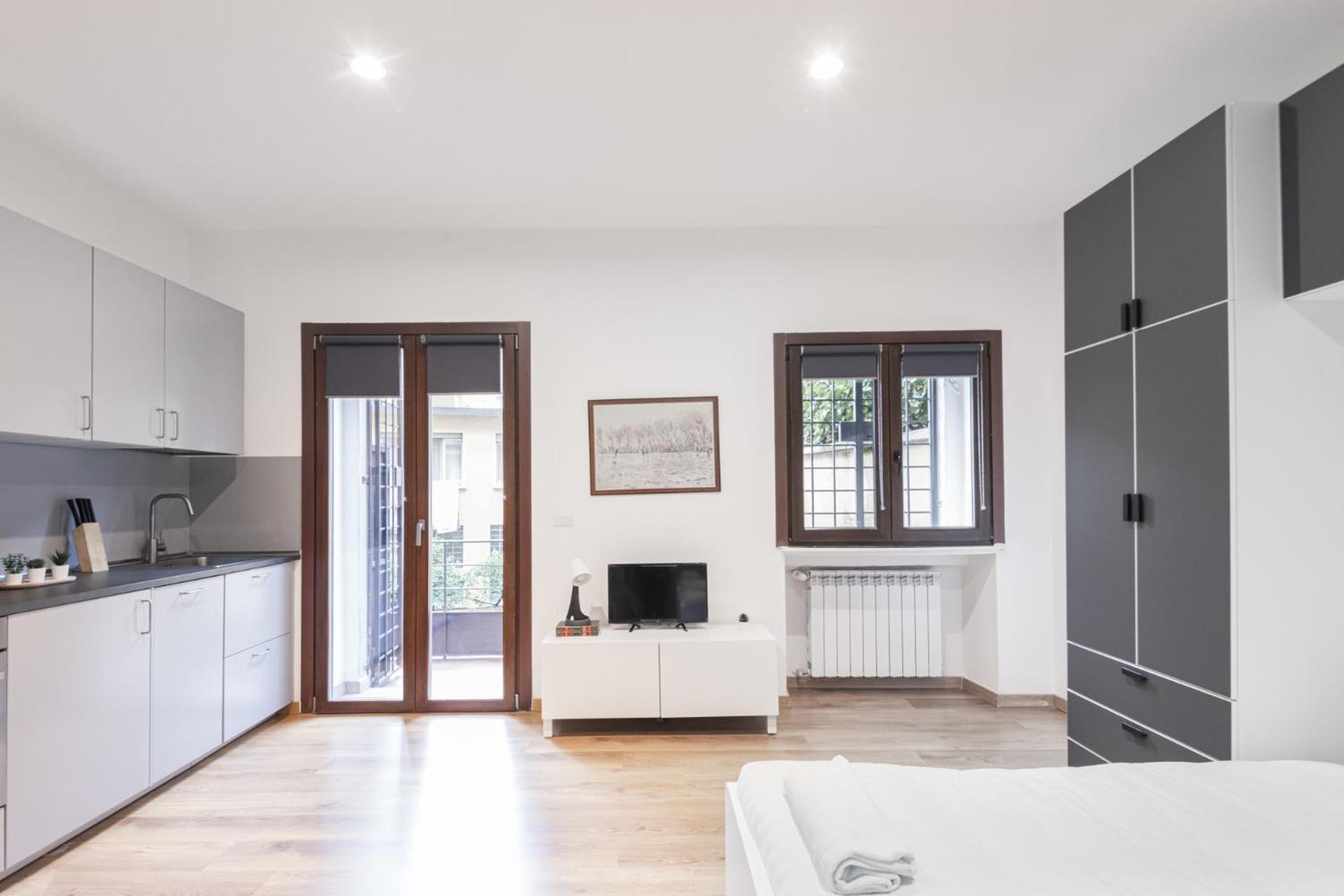 Easylife - Studio Con Balcone In Risorgimento Lägenhet Milano Exteriör bild